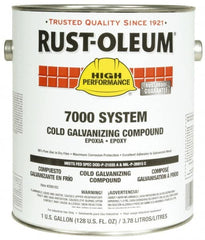 Rust-Oleum - 1 Gal Zinc Cold Galvanizing Compound - Comes in Pail - Exact Tooling