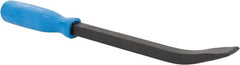 Value Collection - 12" OAL Screwdriver Pry Bar - 3/4" Wide, High Carbon Steel #65 - Exact Tooling