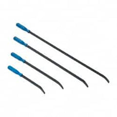 Value Collection - 4 Piece Pry Bar Set - Includes 12, 17, 25 & 31" Lengths - Exact Tooling