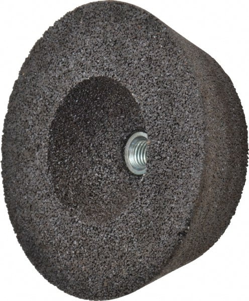 Norton - 6" Diam, 2" Overall Thickness, 16 Grit, Type 11 Tool & Cutter Grinding Wheel - Very Coarse Grade, Silicon Carbide, P Hardness, 6,000 RPM - Exact Tooling