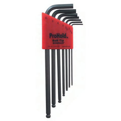 7PC TIP BALL END L-WRENCH SET - Exact Tooling