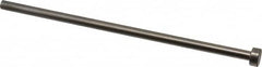Gibraltar - 15/64" Pin Diam, 13/32" Head Diam x 3/16" Head Height, 6" OAL, Straight Ejector Pin - Steel, 5-13/16" Pin Length - Exact Tooling