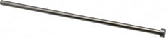 Gibraltar - 15/64" Pin Diam, 13/32" Head Diam x 3/16" Head Height, 8" OAL, Straight Ejector Pin - Steel, 7-13/16" Pin Length - Exact Tooling