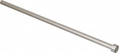 Gibraltar - 17/64" Pin Diam, 7/16" Head Diam x 1/4" Head Height, 8" OAL, Straight Ejector Pin - Steel, 7-3/4" Pin Length - Exact Tooling