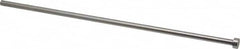 Gibraltar - 21/64" Pin Diam, 9/16" Head Diam x 1/4" Head Height, 14" OAL, Straight Ejector Pin - Steel, 13-3/4" Pin Length - Exact Tooling