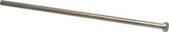 Gibraltar - 3/8" Pin Diam, 5/8" Head Diam x 1/4" Head Height, 12" OAL, Straight Ejector Pin - Steel, 11-3/4" Pin Length - Exact Tooling