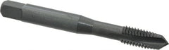 OSG - M8x1.25 Metric Coarse, 3 Flute, Oxide Finish, Powdered Metal Spiral Point Tap - Plug Chamfer, Right Hand Thread, 2-23/32" OAL, 1-1/8" Thread Length, 0.318" Shank Diam, 6H Class of Fit, Series 344 - Exact Tooling