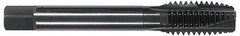 OSG - 5/16-24 UNF, 3 Flute, Oxide Finish, Powdered Metal Spiral Point Tap - Plug Chamfer, Right Hand Thread, 2-23/32" OAL, 1-1/8" Thread Length, 0.318" Shank Diam, Series 312NI - Exact Tooling