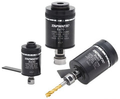 Tapmatic - Model RX70, No. 10 Min Tap Capacity, 3/4 Inch-16 Max Mild Steel Tap Capacity, 7/8-20 Mount Tapping Head - 24100 (J441), 24500 (J445) Compatible, Includes Tap Clamping Wrenches, for Manual Machines - Exact Tooling