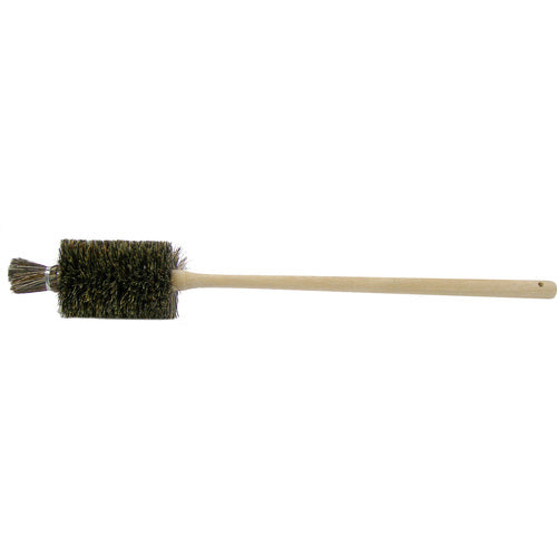 Toilet Bowl Brush, Professional, Grey Tampico Fill, Hardwood Handle - Exact Tooling