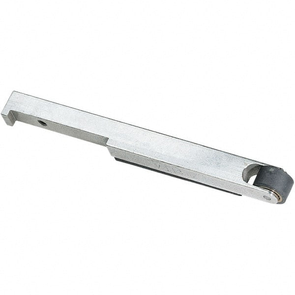 Dynabrade - 3/8" Wide Contact Arm - 72" Belt Length x 1/2" Belt Width, Rubber, 70" Contact Wheel Diam - Exact Tooling