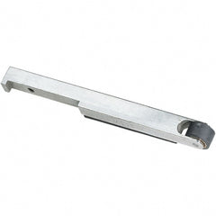 Dynabrade - 3/8" Wide Contact Arm - 72" Belt Length x 1/2" Belt Width, Rubber, 70" Contact Wheel Diam - Exact Tooling