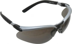 3M - Gray Lenses, Framed Welding Glasses - Anti-Fog, Scratch Resistant, Black/Silver Polycarbonate Frame, Adjustable Temples, Size Universal - Exact Tooling