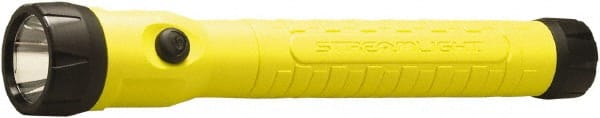 Streamlight - White LED Bulb, 130 Lumens, Industrial/Tactical Flashlight - Yellow Plastic Body, 1 4.8 V\xB6Sub-C Battery Included - Exact Tooling