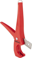 Ridgid - 1/8" to 1-5/8" Pipe Capacity, Tube & Pipe Cutter - Cuts Plastic, Rubber - Exact Tooling