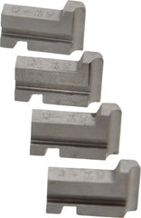 GTD - #1-64 UNC Thread, 15° Hook Angle, Projection, Right Hand High Speed Steel Chaser - Geometric 5/16 DS Compatibility, 45° Chamfer Angle - Exact Tooling