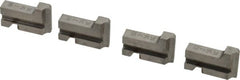 GTD - #2-56 UNC Thread, 15° Hook Angle, Projection, Right Hand High Speed Steel Chaser - Geometric 5/16 DS Compatibility, 45° Chamfer Angle - Exact Tooling