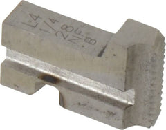 GTD - 1/4-28 UNF Thread, 10° Hook Angle, Projection, Right Hand High Speed Steel Chaser - Geometric 5/16 DS Compatibility, 45° Chamfer Angle - Exact Tooling