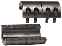 Climax Metal Products - 1" Inside x 1-3/4" Outside Diam, Two Piece Rigid Coupling without Keyway - 3" Long - Exact Tooling