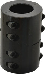 Climax Metal Products - 1-1/2" Inside x 2-5/8" Outside Diam, Two Piece Rigid Coupling without Keyway - 3-7/8" Long - Exact Tooling