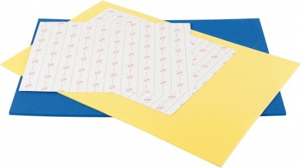UFP Technologies - Tool Box Foam Foam Drawer Liner Insert Kits - 39" Wide x 26" Deep x 1/4 1/2" High, Blue/Yellow, For All Storage Units - Exact Tooling