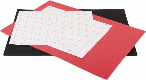 UFP Technologies - Tool Box Foam Foam Drawer Liner Insert Kits - 39" Wide x 26" Deep x 1/4 1/2" High, Black/Red, For All Storage Units - Exact Tooling