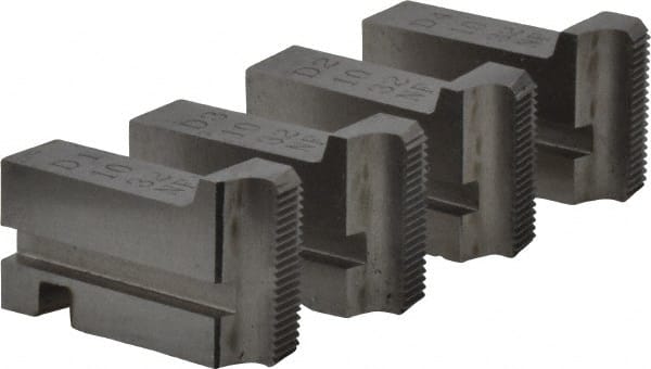 GTD - #10-32 UNF Thread, 15° Hook Angle, Projection, Right Hand High Speed Steel Chaser - Geometric 9/16 DSA Compatibility, 45° Chamfer Angle - Exact Tooling