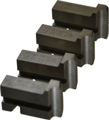 GTD - 3/8-24 UNF Thread, 10° Hook Angle, Projection, Right Hand High Speed Steel Chaser - Geometric 9/16 DSA Compatibility, 45° Chamfer Angle - Exact Tooling