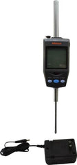 Mitutoyo - 0 to 60.9mm Range, 0.00002, 0.00005, 0.0001, 0.0002 & 0.0005" Graduation, Electronic Drop Indicator - Accurate to 0.0025mm, English & Metric System, LCD Display - Exact Tooling
