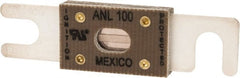 Cooper Bussmann - 100 Amp Non-Time Delay Fast-Acting Forklift & Truck Fuse - 125VAC, 80VDC, 3.18" Long x 0.75" Wide, Littelfuse CNL100, Bussman ANL-100, Ferraz Shawmut CNL100 - Exact Tooling