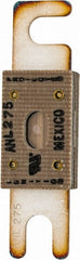 Cooper Bussmann - 275 Amp Non-Time Delay Fast-Acting Forklift & Truck Fuse - 125VAC, 80VDC, 3.18" Long x 0.75" Wide, Littelfuse CNL275, Bussman ANL-275, Ferraz Shawmut CNL275 - Exact Tooling