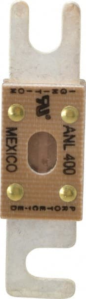 Cooper Bussmann - 400 Amp Non-Time Delay Fast-Acting Forklift & Truck Fuse - 125VAC, 80VDC, 3.18" Long x 0.75" Wide, Littelfuse CNL400, Bussman ANL-400, Ferraz Shawmut CNL400 - Exact Tooling