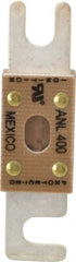 Cooper Bussmann - 400 Amp Non-Time Delay Fast-Acting Forklift & Truck Fuse - 125VAC, 80VDC, 3.18" Long x 0.75" Wide, Littelfuse CNL400, Bussman ANL-400, Ferraz Shawmut CNL400 - Exact Tooling