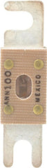 Cooper Bussmann - 100 Amp Non-Time Delay Fast-Acting Forklift & Truck Fuse - 125VAC, 80VDC, 3.18" Long x 0.75" Wide, Littelfuse CNN100, Bussman ANN-100, Ferraz Shawmut CNN100 - Exact Tooling