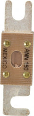 Cooper Bussmann - 150 Amp Non-Time Delay Fast-Acting Forklift & Truck Fuse - 125VAC, 80VDC, 3.18" Long x 0.75" Wide, Littelfuse CNN150, Bussman ANN-150, Ferraz Shawmut CNN150 - Exact Tooling