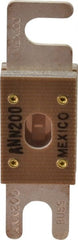 Cooper Bussmann - 200 Amp Non-Time Delay Fast-Acting Forklift & Truck Fuse - 125VAC, 80VDC, 3.18" Long x 0.75" Wide, Littelfuse CNN200, Bussman ANN-200, Ferraz Shawmut CNN200 - Exact Tooling