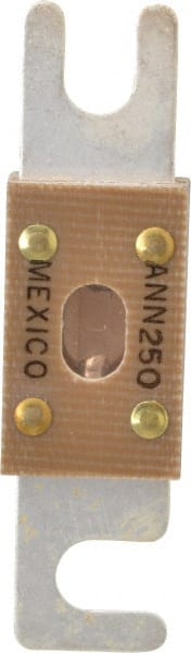 Cooper Bussmann - 250 Amp Non-Time Delay Fast-Acting Forklift & Truck Fuse - 125VAC, 80VDC, 3.18" Long x 0.75" Wide, Littelfuse CNN250, Bussman ANN-250, Ferraz Shawmut CNN250 - Exact Tooling