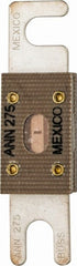 Cooper Bussmann - 275 Amp Non-Time Delay Fast-Acting Forklift & Truck Fuse - 125VAC, 80VDC, 3.18" Long x 0.75" Wide, Littelfuse CNN275, Bussman ANN-275, Ferraz Shawmut CNN275 - Exact Tooling
