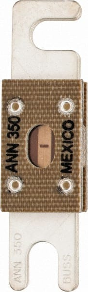 Cooper Bussmann - 350 Amp Non-Time Delay Fast-Acting Forklift & Truck Fuse - 125VAC, 80VDC, 3.18" Long x 0.75" Wide, Littelfuse CNN350, Bussman ANN-350, Ferraz Shawmut CNN350 - Exact Tooling