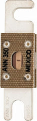 Cooper Bussmann - 350 Amp Non-Time Delay Fast-Acting Forklift & Truck Fuse - 125VAC, 80VDC, 3.18" Long x 0.75" Wide, Littelfuse CNN350, Bussman ANN-350, Ferraz Shawmut CNN350 - Exact Tooling