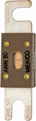 Cooper Bussmann - 50 Amp Non-Time Delay Fast-Acting Forklift & Truck Fuse - 125VAC, 80VDC, 3.18" Long x 0.75" Wide, Littelfuse CNN50, Bussman ANN-50, Ferraz Shawmut CNN50 - Exact Tooling