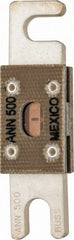 Cooper Bussmann - 500 Amp Non-Time Delay Fast-Acting Forklift & Truck Fuse - 125VAC, 80VDC, 3.18" Long x 0.75" Wide, Littelfuse CNN500, Bussman ANN-500, Ferraz Shawmut CNN500 - Exact Tooling