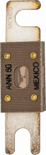 Cooper Bussmann - 60 Amp Non-Time Delay Fast-Acting Forklift & Truck Fuse - 125VAC, 80VDC, 3.18" Long x 0.75" Wide, Littelfuse CNN60, Bussman ANN-60, Ferraz Shawmut CNN60 - Exact Tooling