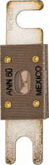 Cooper Bussmann - 60 Amp Non-Time Delay Fast-Acting Forklift & Truck Fuse - 125VAC, 80VDC, 3.18" Long x 0.75" Wide, Littelfuse CNN60, Bussman ANN-60, Ferraz Shawmut CNN60 - Exact Tooling