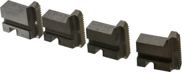 GTD - 1/2-14 NPT Thread, 10° Hook Angle, Right Hand, High Speed Steel Pipe Chaser - Geometric 3/4 DSA Compatibility, 45° Chamfer Angle - Exact Tooling