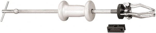Proto - 1" to 4-1/2" Spread, 6 Ton Capacity, Reversible Slide Hammer Puller - 27" Long, For Bearings & Gears - Exact Tooling