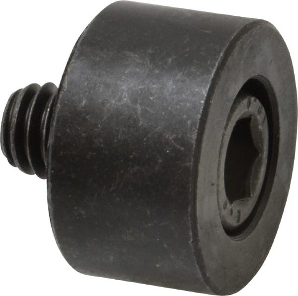 Gibraltar - 5/16-18 Thread, 7/8" OD, 1/2" High, Jig Foot - Black Oxide Finish, Low Carbon Steel - Exact Tooling