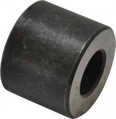 Gibraltar - 3/8-16 Thread, 1-1/4" OD, 1" High, Jig Foot - Black Oxide Finish, Low Carbon Steel - Exact Tooling