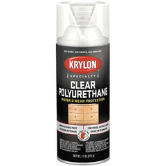 Krylon - Clear, Flat, Polyurethane Spray Paint - Exact Tooling