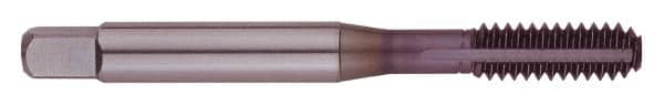OSG - 3/8-16 UNC H9 Thread Limit Modified Bottoming Thread Forming Tap - Powdered Metal High Speed Steel, TiCN Finish, 2-15/16" OAL, 1-1/4" Thread Length, Right Hand Thread, Series EXO-NRT 14050 - Exact Tooling